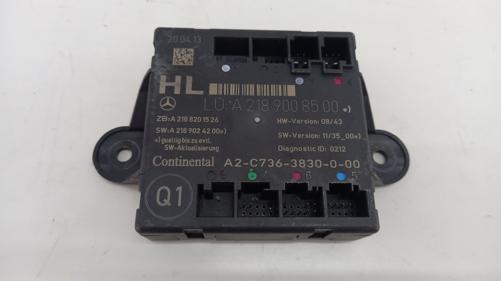 Блок керування дверей Mercedes W212 S212 W204 2013 A2189008500