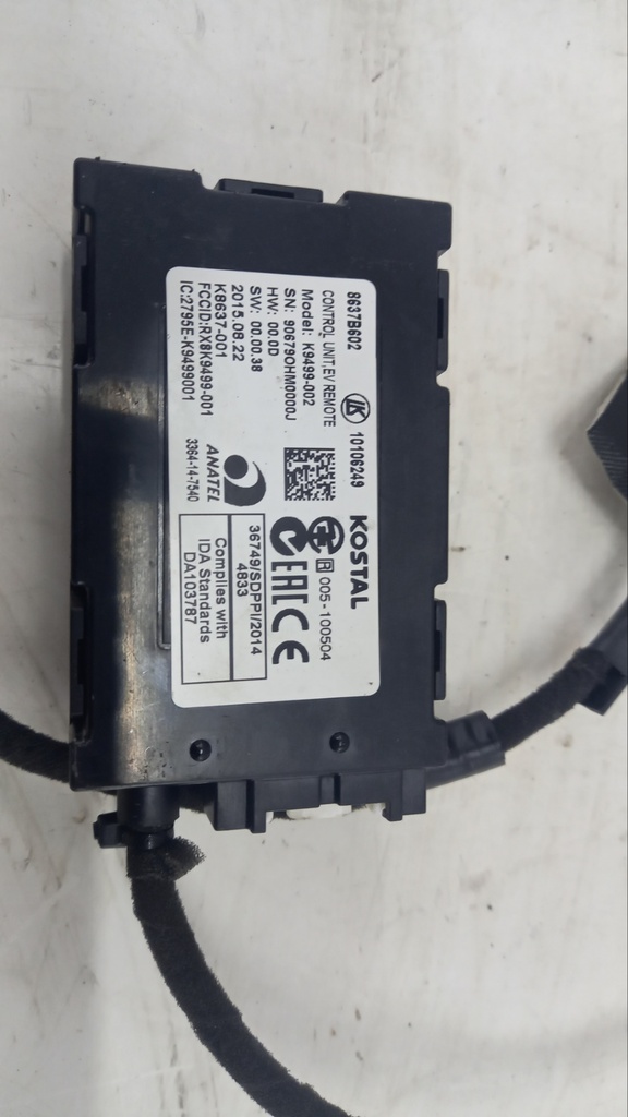 Блок комфорту Mitsubishi Outlander III 2015 8637B602