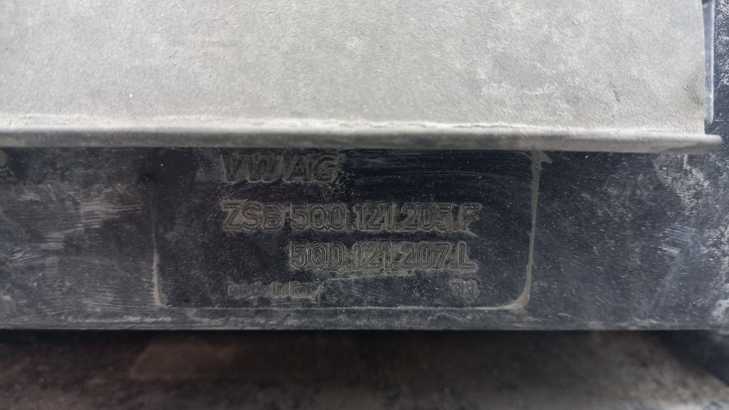 Телевизор панель радиатор диффузор Skoda Octavia A7 2013- 2017 гг 5E0805588A 5Q0121251EM 5Q0121205S