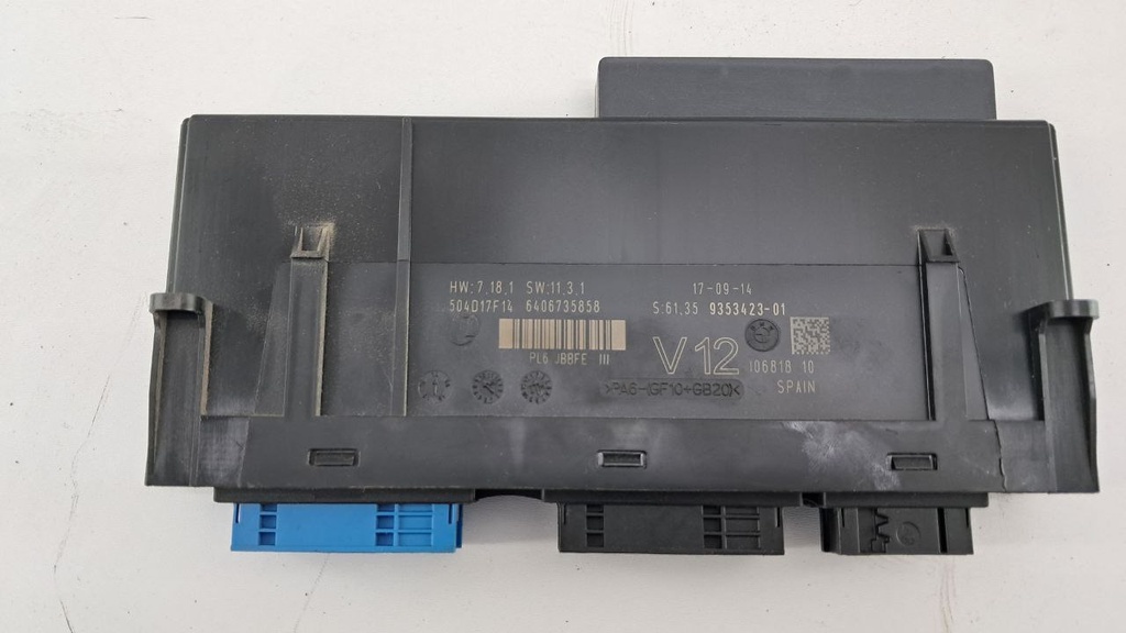 Блок комфорту BMW 5 GT F07 F10 F11 2014 61359353423