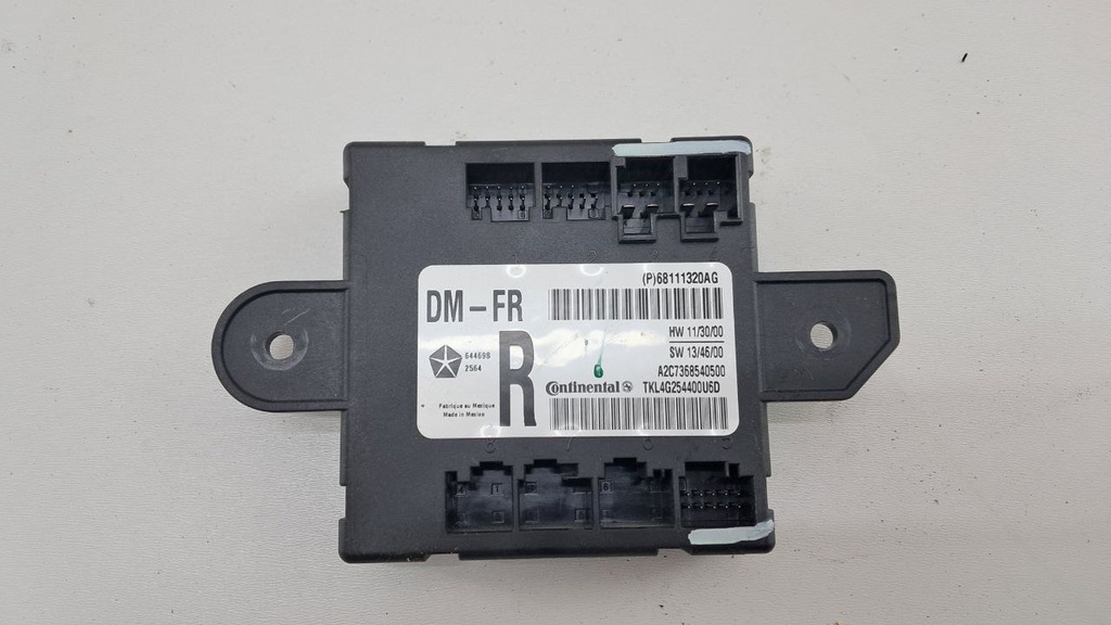 Блок управления двери Jeep Cherokee 2015 68111320AG