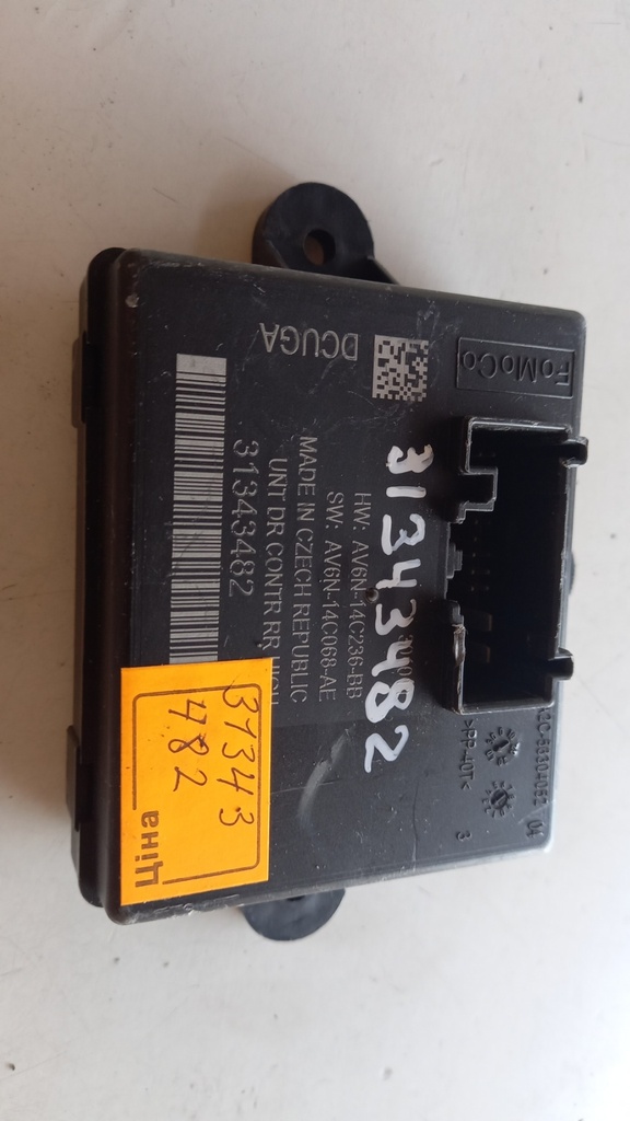 Блок управления двери Volvo S60 V60 2010  31343482