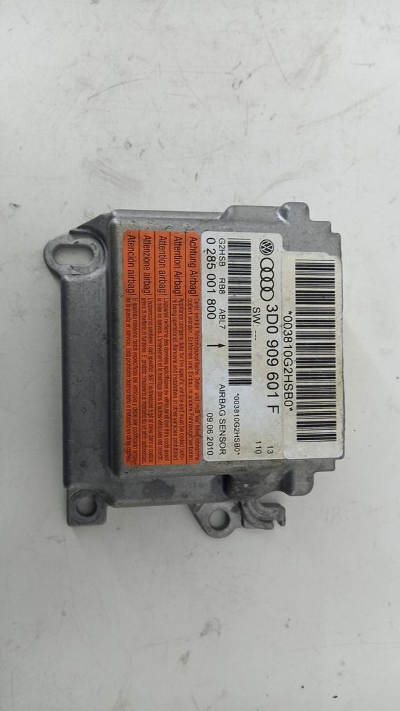 Блок управління airbag Volkswagen Phaeton 3.0 TDI 2012 3D0909601F