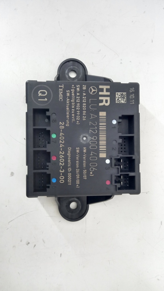 Блок керування дверей Mercedes W204 W212 2013 A2129004006