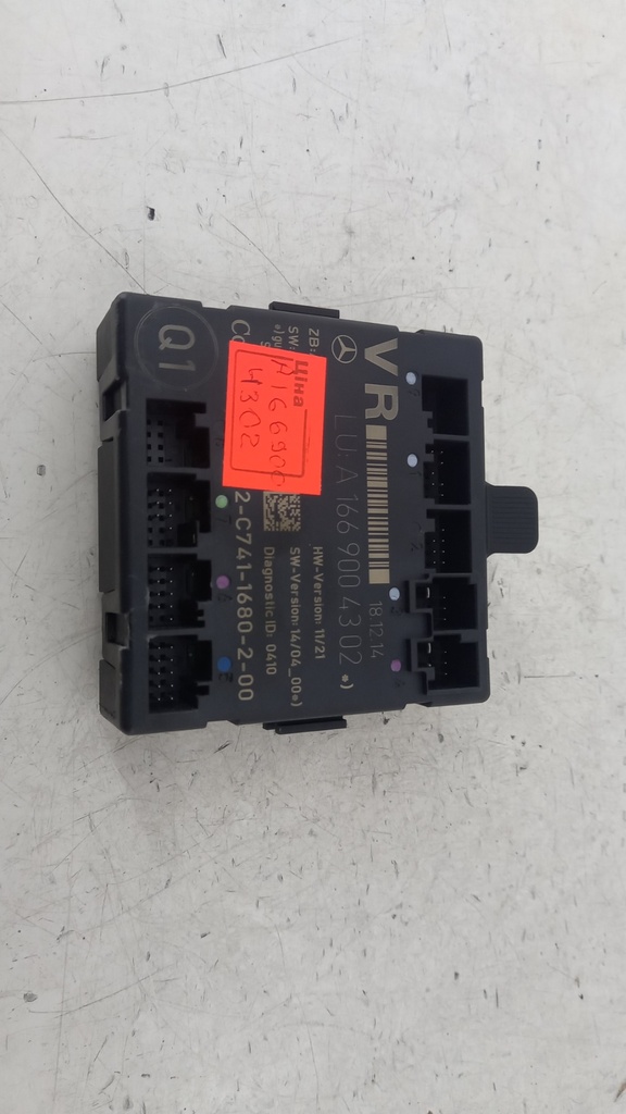 Блок управления двери Mercedes W117 W246 CLA 2015  A1669004302