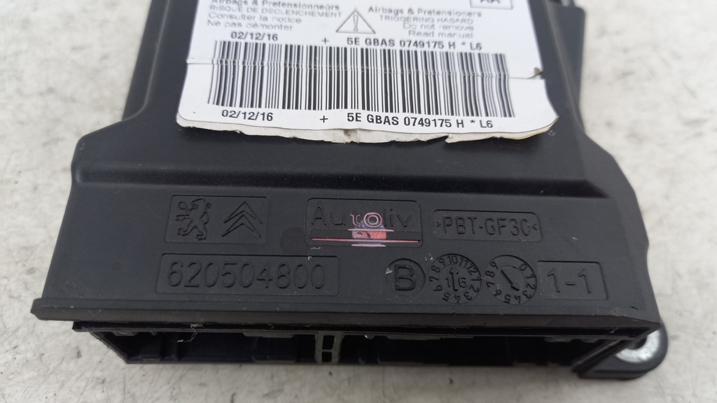 Блок управління Airbag Citroen Berlingo III 2008-2016 9803916880