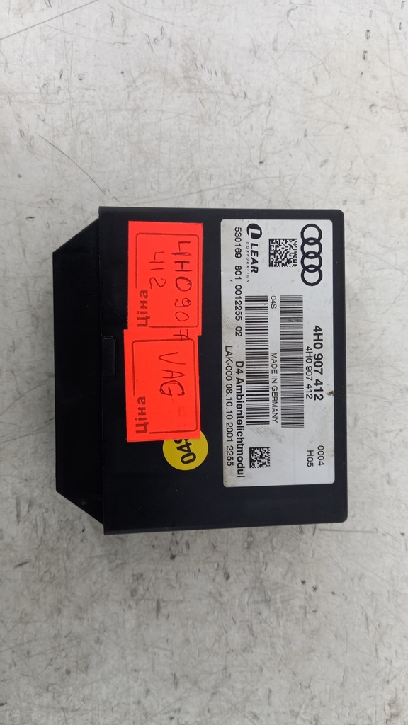 Блок комфорту Audi A8 D4 2010-2017 4H0907412