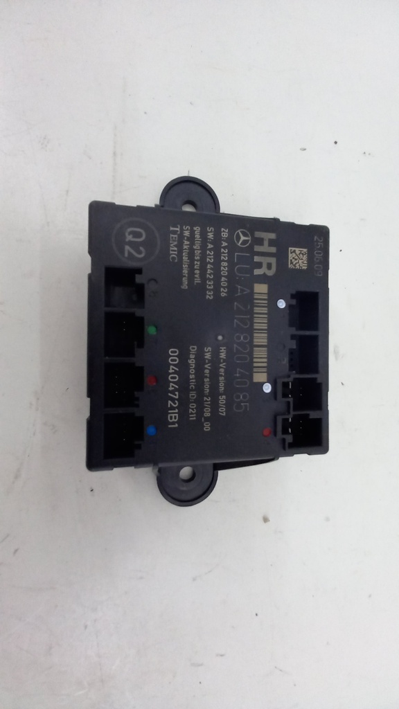 Блок управления двери Mercedes E W212 2010  A2128204085