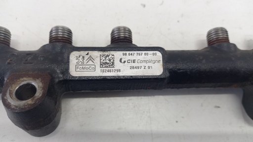 [9804776780] Паливна рампа Citroen Berlingo 1.6HDI 2008 рр. 9804776780