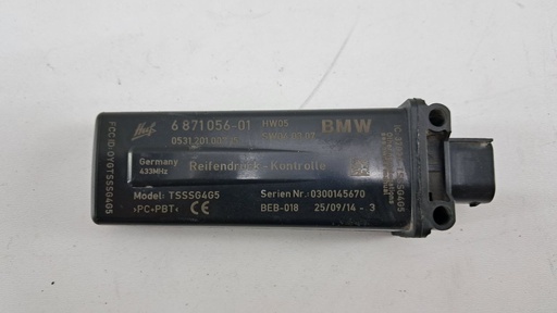 [6871056] Модуль давления в шинах BMW 5 GT F07 F10 F11 2014  6871056