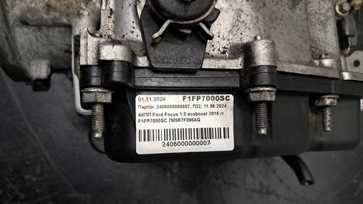 [F1FP7000SC] АКПП Ford Focus 1.0 ecoboost 2018 F1FP7000SC