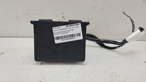[9878007680] Блок управления Peugeot 308 2014-2017 9878007680