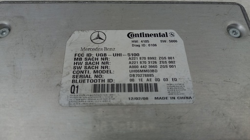 [A2218708992] Блок управління Mercedes W221 2014 A2218708992