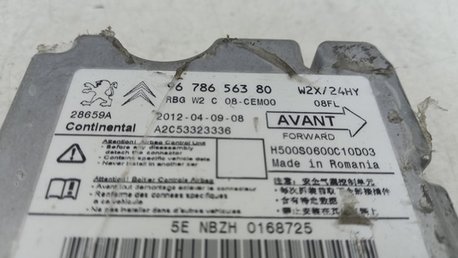 [9678656380] Блок управління airbag Peugeot 508 2010 9678656380